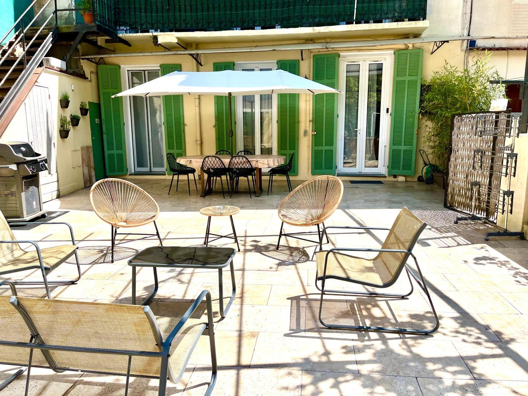 Terrasse Vue Breil-sur-Roya
